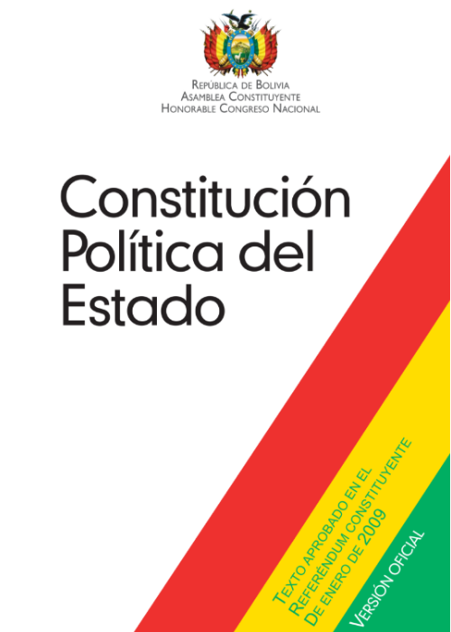 Constitución política del estado