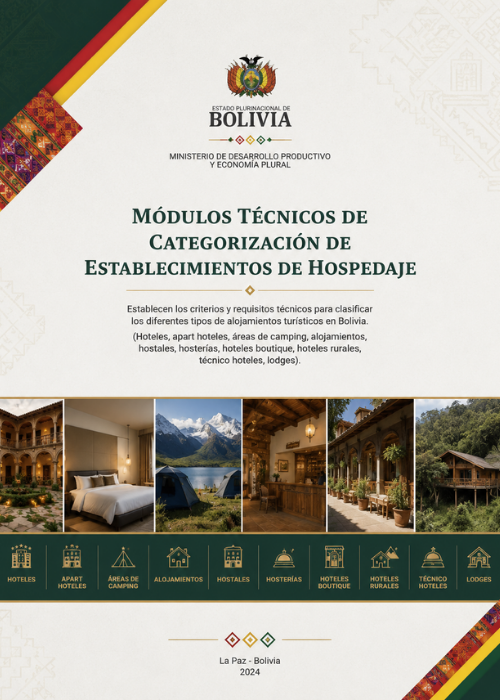 MÓDULOS TÉCNICOS DE CATEGORIZACIÓN DE ESTABLECIMIENTOS DE HOSPEDAJE