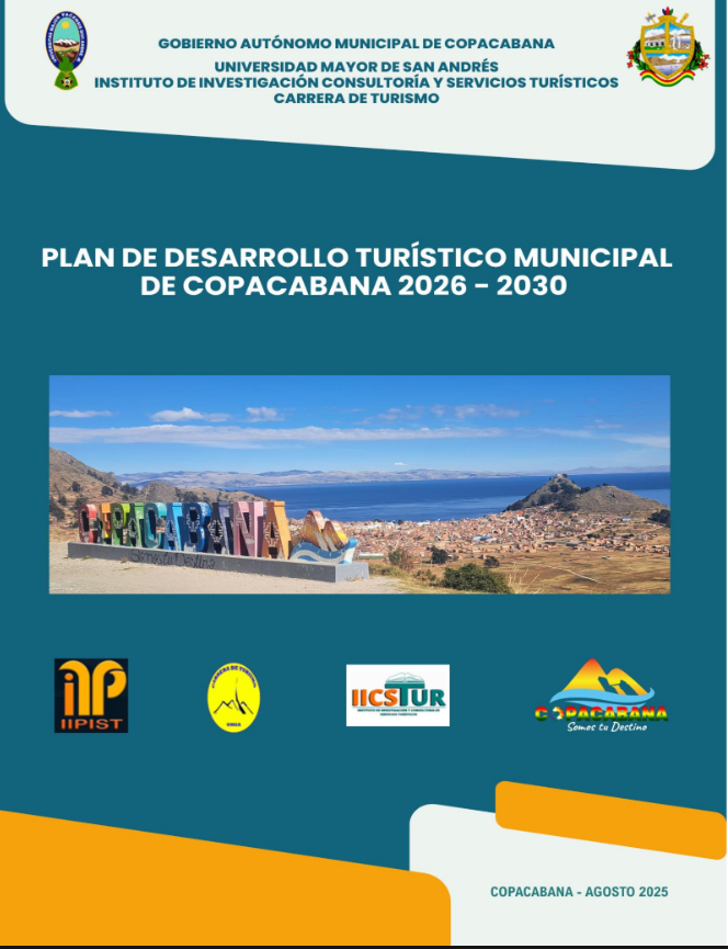 Plan de Desarrollo Turístico Municipal de Copacabana 2026 - 2030