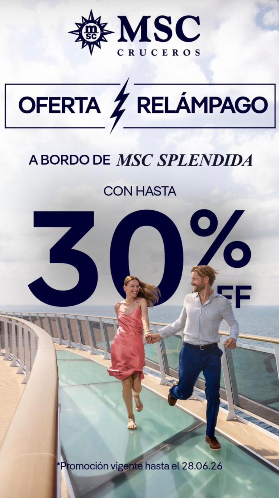 OFERTA RELAMPAGO descuentos HASTA EL 30%