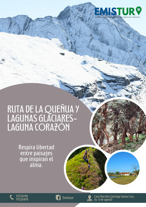 Ruta de la Queñua y Lagunas Glaciares - Laguna Corazón
