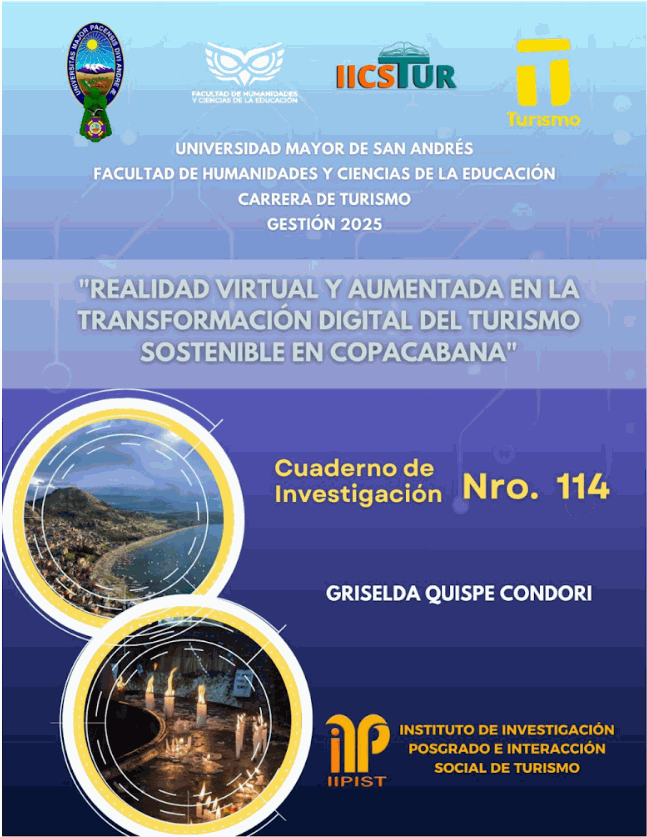 Realidad virtual y aumentada en la transformación digital del turismo sostenible en Copacabana.